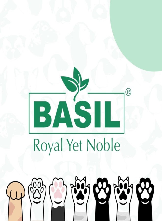 Basil Dogs Training Pads | Ultra-Absorbent & Leakproof Pet Pee Pads | Odor Control, Non-Slip Stick-On Tape | Soft & Comfortable for Indoor & Outdoor Puppy Training | 45 x 60cm | 50 pcs - Image 4